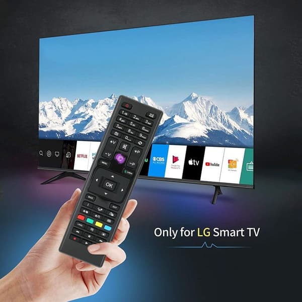Passer til JVC HD-TV fjernkontroll RC4875 / RC-4875 erstatningsfjernkontroll