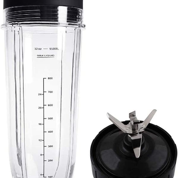 32 oz kop og 7-bladet kniv til Nutri Ninja