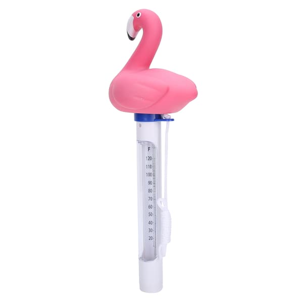 Cartoon Animal Shaped Floating Pool Water Thermometer Pool Temperature Gauge with String