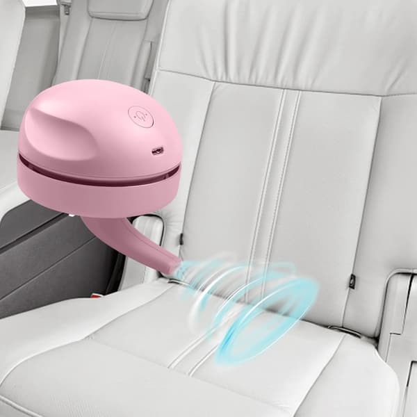 USB Skrivbordsdammsugare (Rosa), Mini Bärbar Dammsugare