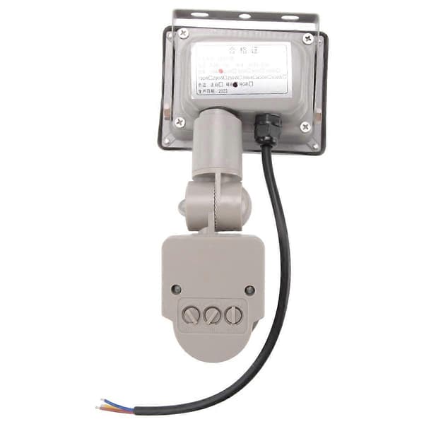 Varmhvit LED-spotlight med LED-belysning og PIR-bevegelsessensor (1