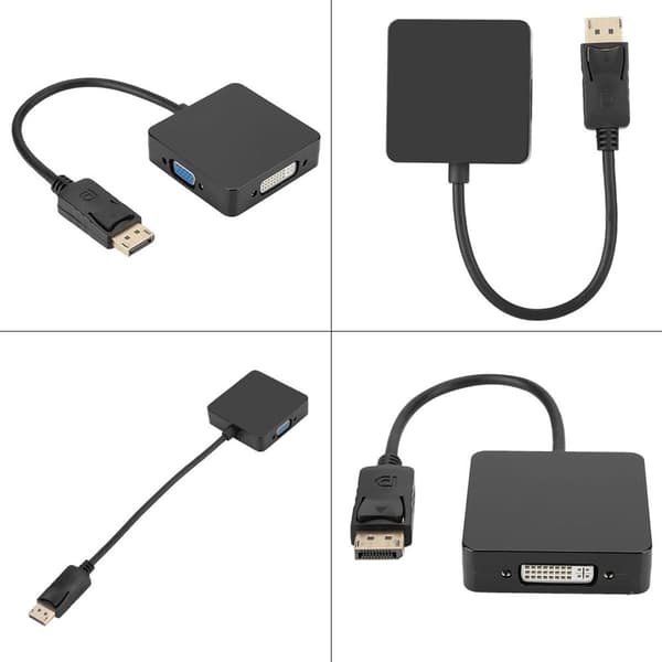1 DP DisplayPort han til VGA DVI HDMI hun konverter KLB