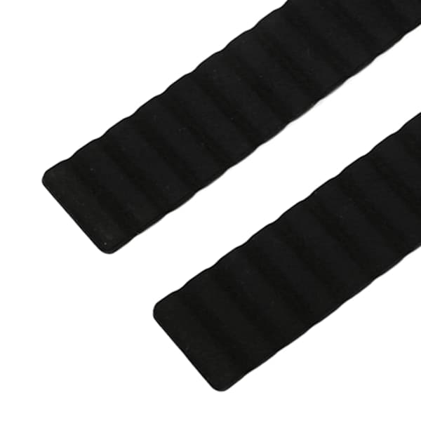 Magnetic Watch Band Adjustable Quick Release Silicone Strap 20mm Compatible with Garmin Fenix 7S 6S 5S Black
