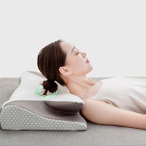 Ortopedisk memory foam-kudde, sidokudde nackstödskudde huvudkudde nacksmärta ergonomisk sovkudde för nacke-u