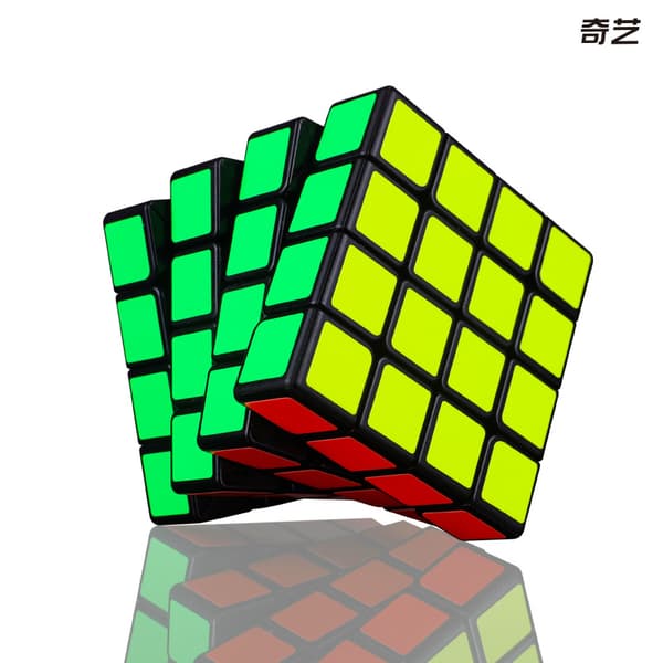 Speed Cube 4x4x4, 62mm Magic Cube, Klassisk hjernevrider Konkurrencetræning for voksne og børn