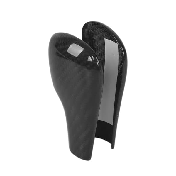 Gear Shift Knob Cover Carbon Fiber Maintenance Replacement for 5 Series E60 2004-2007