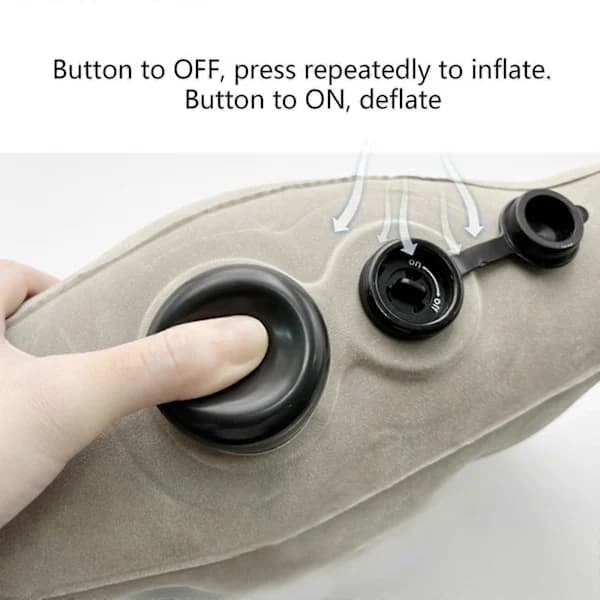 Inflatable Wedge Pillow Inflatable Leg Rest Pillow for Reading Office Bed
