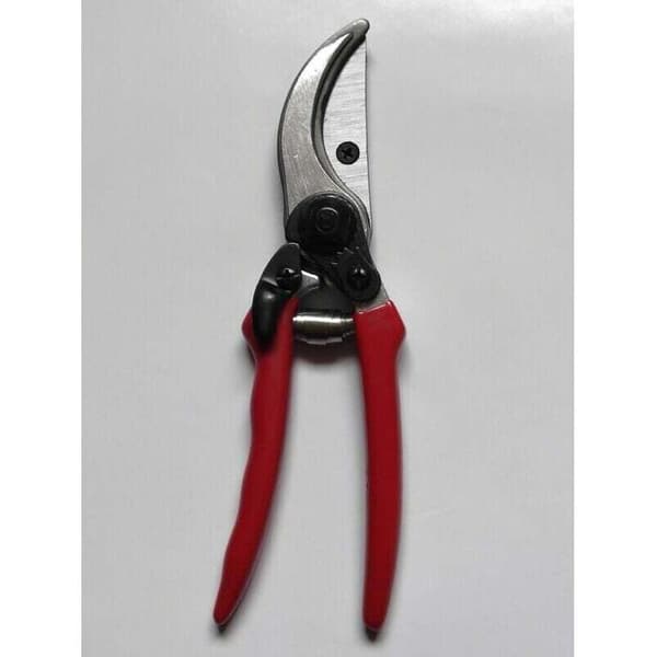 One-Handed Garden Shears (Medium Hand Pruner, Length 195 mm, Cutting Head, Aluminum Handle)