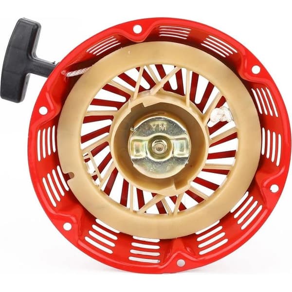 Starter for 6.5 HP Gasoline Engine - Compatible with OHV Engines - Quick Start - Spare Part for Single-Cylinder Engines - Strong