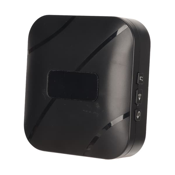 Patient Pager System 1 Transmitter 1 Receiver 4 Volume Levels LED Light Wireless Calling System for Family 100‑240V EU Plug