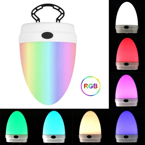 RGB Color Changing Atmosphere Night Light Bedroom Bedside KLB