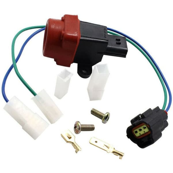First Inertia Switch, Vehicle Crash Sensor, Standard Ignition, Electric Fuel Pump - Black