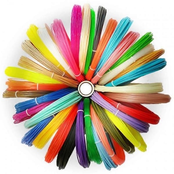 3D Pen Refiller 3D Printer Pen Filament PLA (100 Meter 20 Farver) - 3D Pen Filament