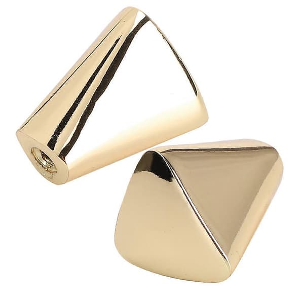2 Set Cabinet Knob Modern Gold Zinc Alloy Wardrobe Drawer Kitchen Cabinet Door Pull Handle
