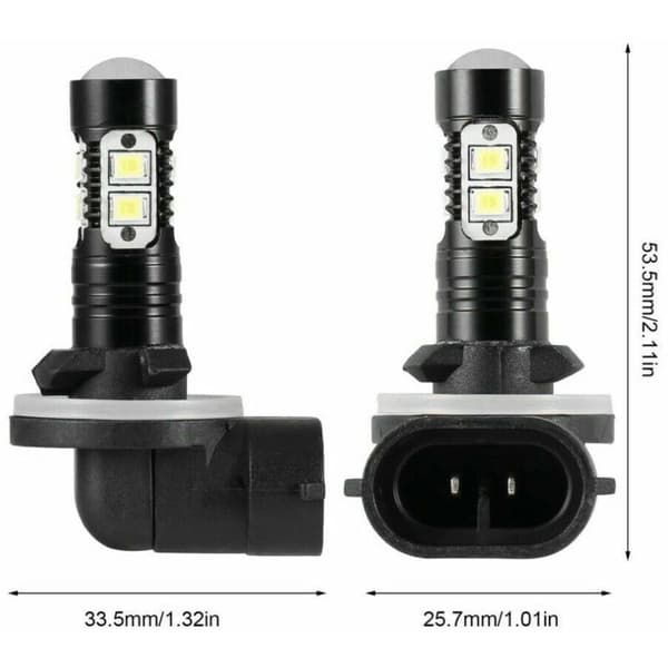 Extremely Bright High Power 881 886 889 LED Fog Light Bulbs or