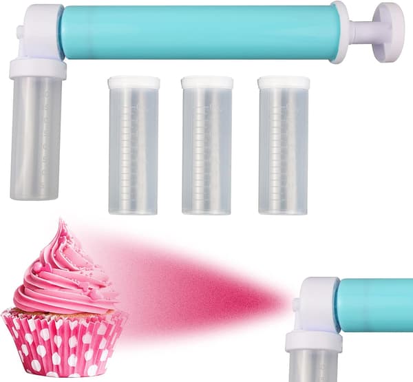 Manuell Airbrush for Kakepynting, DIY Bakeverktøy med