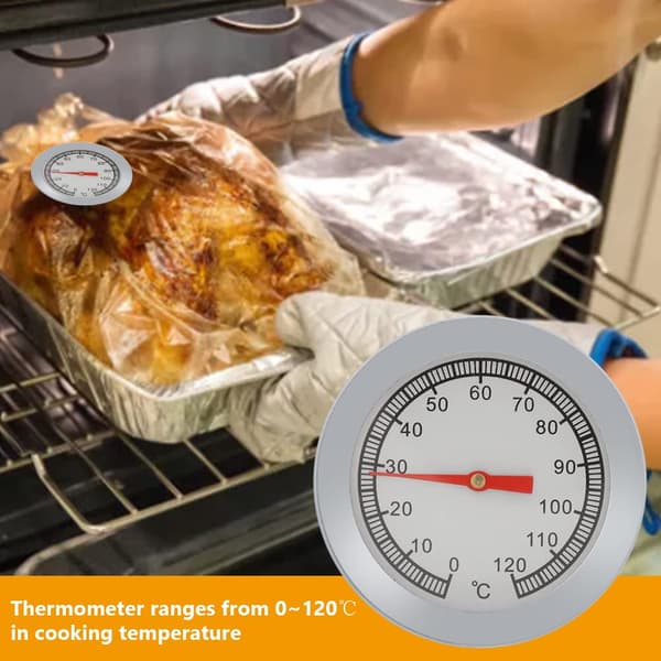 1 stk BBQ-termometer Pizza Grill Matlagingstermometer Temp