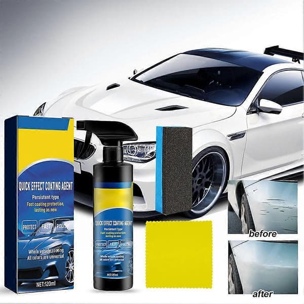 Car Coating Spray Fast Acting Coating Agent Car Scratch Wax Polishing Spray Liquid