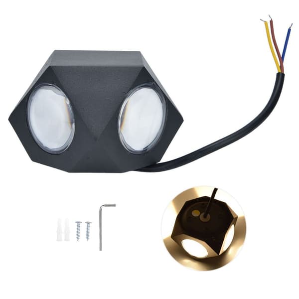 LED Wall Lamp 12W Aluminum Wall Light Corridor Decorative KLB