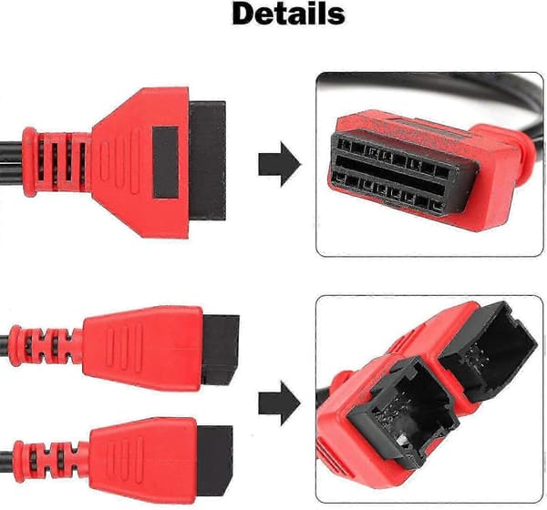 Til CHRYSLER 12+8 Adapterkabel Autel MaxiSys Pro MS908P MS906 MK908P
