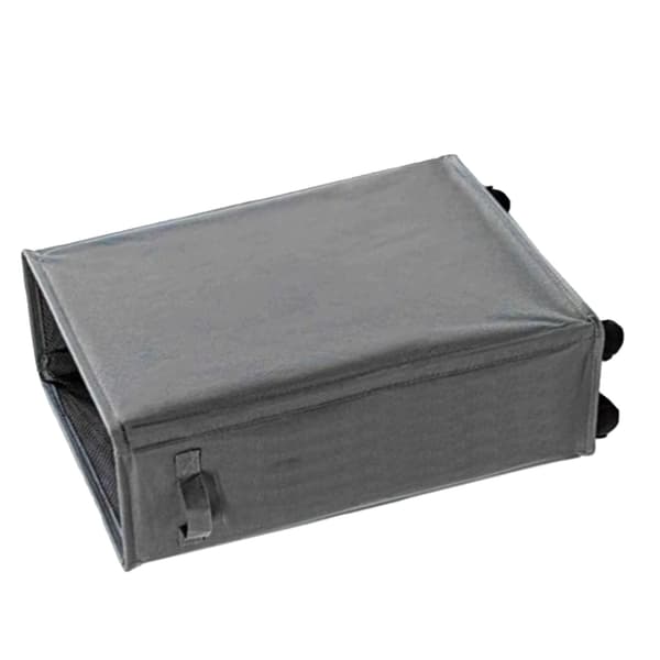 Laundry Basket with Wheels, Laundry Hamper on Wheels Space-Saving Design, Foldable Slim Rolling Clothes Storage Bin with 4 Caster Wheels and Side