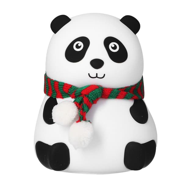 Panda Shaped Tap Night Light with 7 Changing Colors via USB KLB