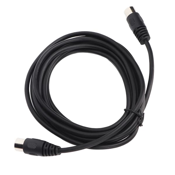 6-bens DIN-kabel han til han Plug and Play lydsignalforbindelse DIN-forlængerkabel til digital enhed 3 meter / 9,8 fod