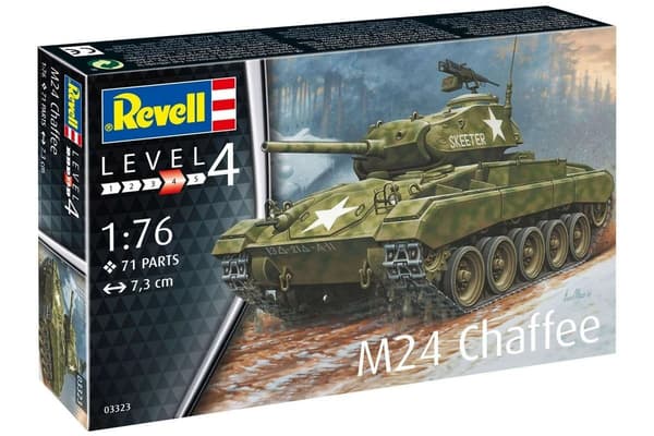 Revell Modellisetti Tankki M24 Chaffee