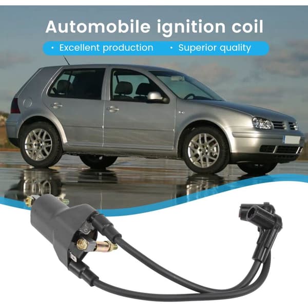 Ignition Coil and Spark Plug for 1991-2003 Golf Cart 4-Stroke Engine Gas Marathon 26652-G01 EPIGC103