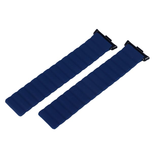Magnetisk urrem Åndbar stærk magnetisk lås urrem til Mi Band 8 Pro Mørkeblå