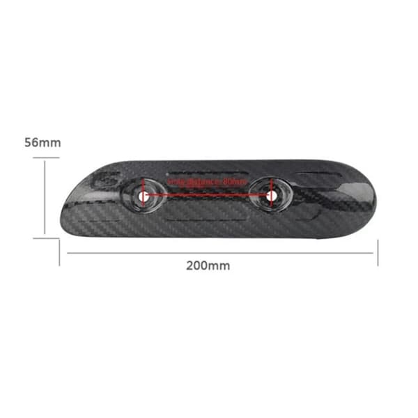 Motorcycle Exhaust Pipe Protector Heat Shield Anti-Scald Shell for FX/FE/250/350 EXC 17-22