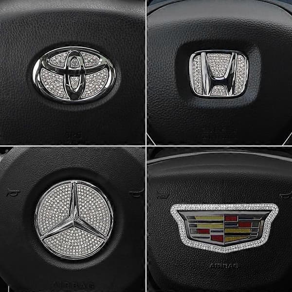 1 stk. til Mitsubishi ratlogo diamant ratlogo bildekorationsudstyr