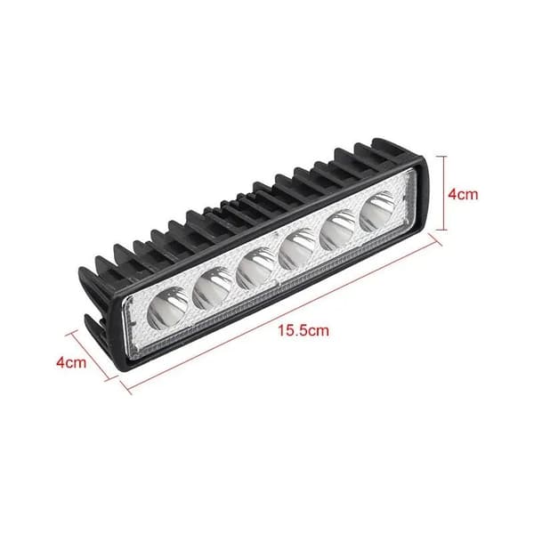 Powerful LED Fog Light for Car - Weatherproof, Quick Installation, Suitable for Multiple Vehicle Models (1 pc)