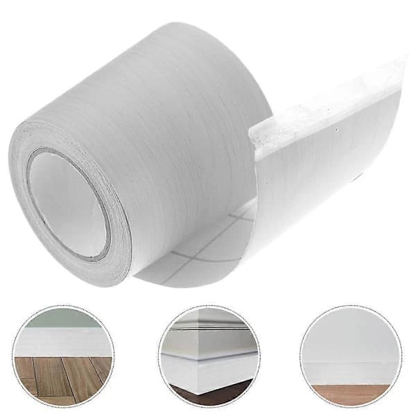 Self-adhesive Wall Trim Decoration Flexible Skirting Board Self-adhesive Baseboard (5m)