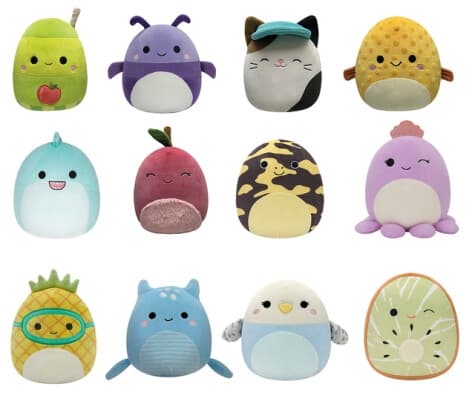 Squishmallows Jean Omenamehulaatikko, 19 cm