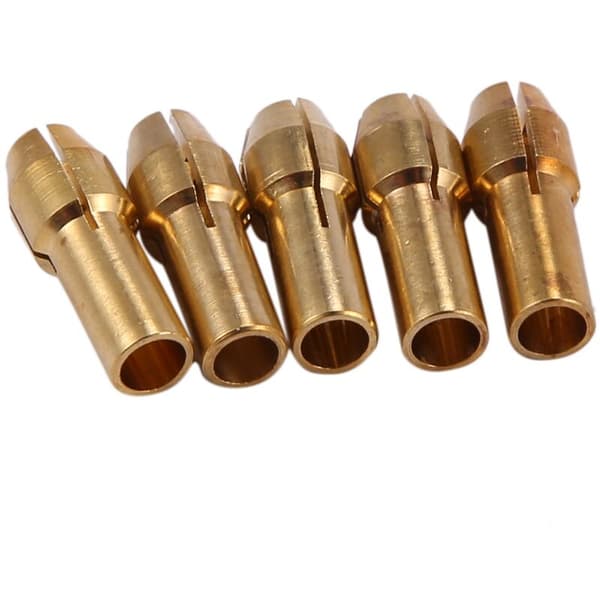 8 stk 0,5-3 mm elektrisk borechuck mini vridchuck verktøysett