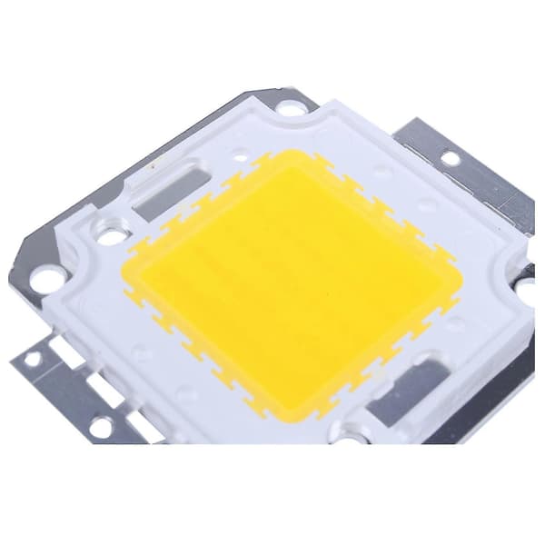 4x 3800lm 50W LED-chip lampe Varmhvit Høy Effekt DIY