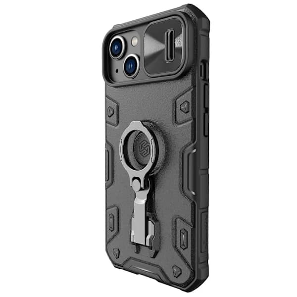 Til iPhone 14 Plus NILLKIN CamShield Armor Pro Magnetisk Telefoncover Sort