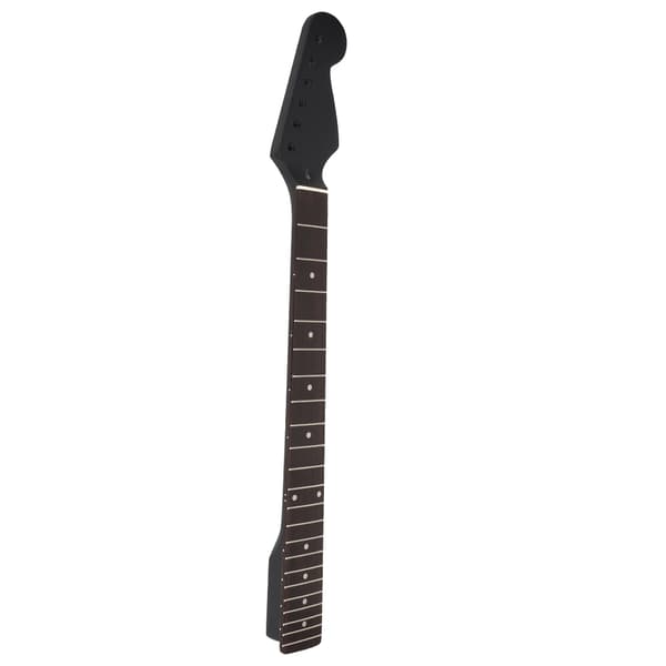 22 Bånds Elektrisk Guitarhals Sort Ahorn Palisander Gribebræt Instrumenttilbehør