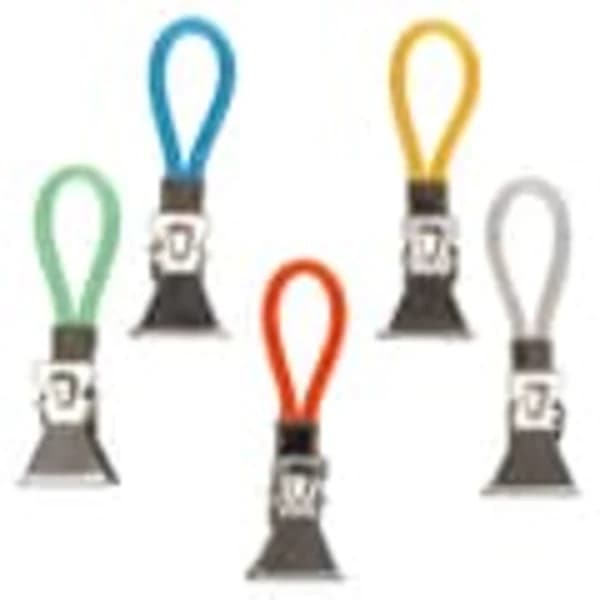 5x Towel Clips in Stainless Steel