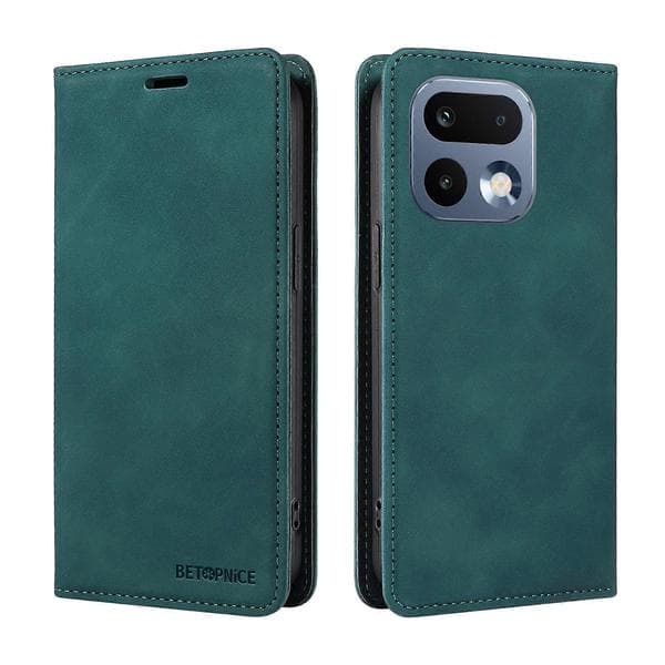 Compatible with Realme 16 Pro 5G Case BETOPNICE Magnetic Closure RFID Wallet Stand Leather Phone Case