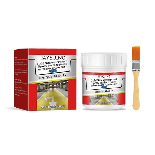 Waterproof Epoxy Floor Paint Household Wall And Floor Waterproof, Crack-Resistant, Stain-Covering Renovation Paste