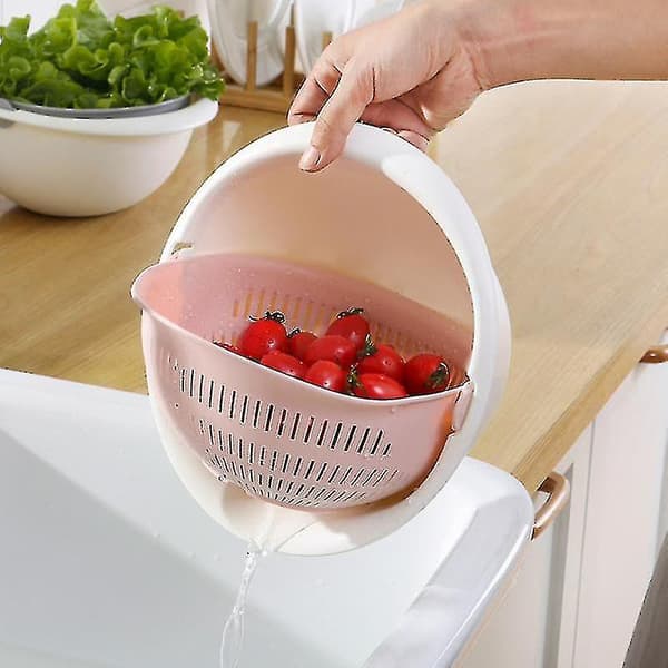 Foldable Colander for Fruits and Vegetables, Silicone Colander, Kitchen Utensil