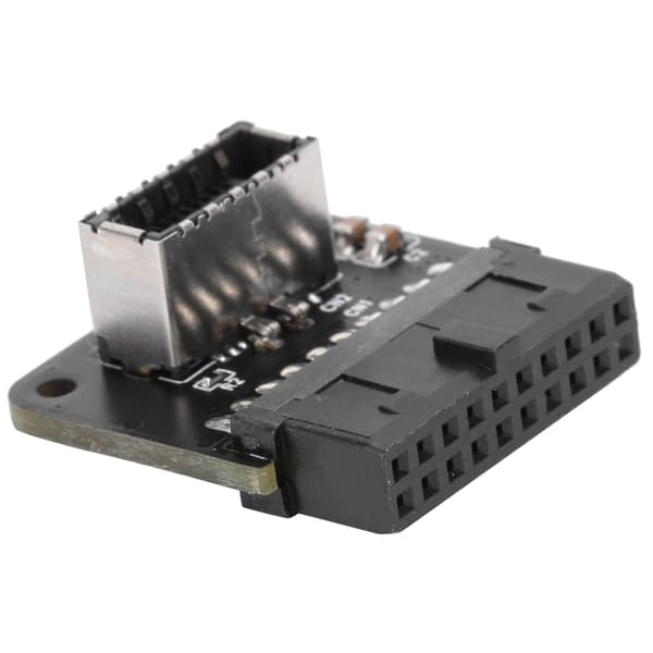 PH73A etupaneelin liitäntä 90 asteen USB3.019P/20P emolevyn TYPE-E-liittimeen