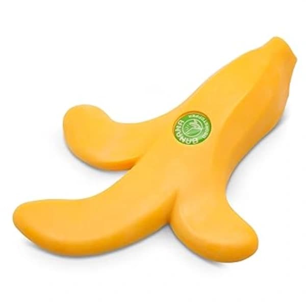 Bananformet dørstopper – Morsom nyhet, dørstopper i form av en frukt