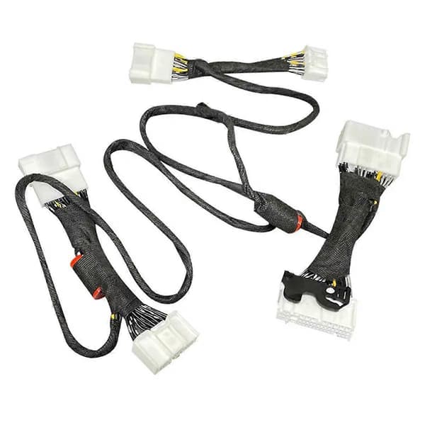 For Tesla Model 3 2022 Audio Speaker Cable Modified Audio Speaker Activation Cable with 2 Capacitors