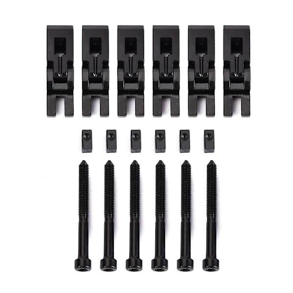 6 st Dubbellåsande System Ros Gitarr Tremolo Stall Blå