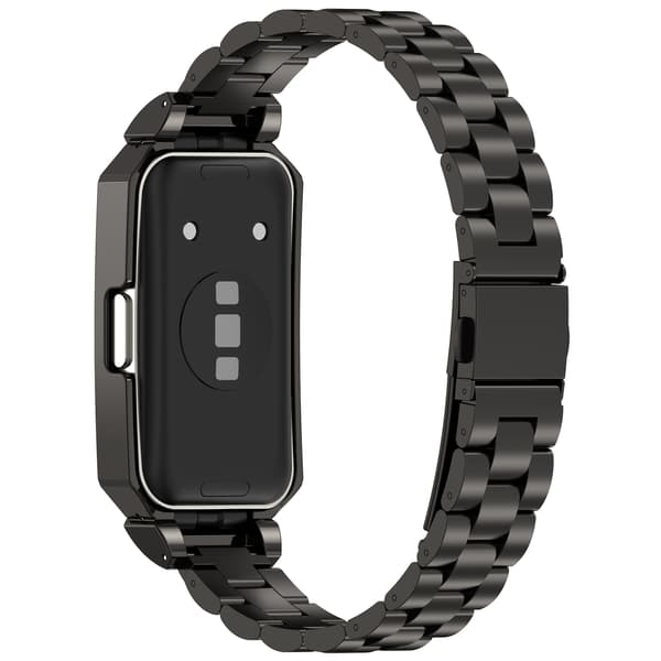 Armbånd i rustfrit stål til Huawei Band 10/9/8 Sølv