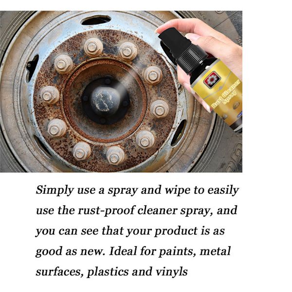 Rust Remover Spray Multi-purpose Cleaning Rust Removal Spray Rust Remover for Home Car Detailing 30ML 30ML