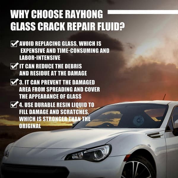 Car Windshield Crack Glue Windshield Quick Glass Care